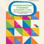 Речевой материал в таблицах для детей 4-6 лет:25 лексико-грам.тем:готовимся к школе