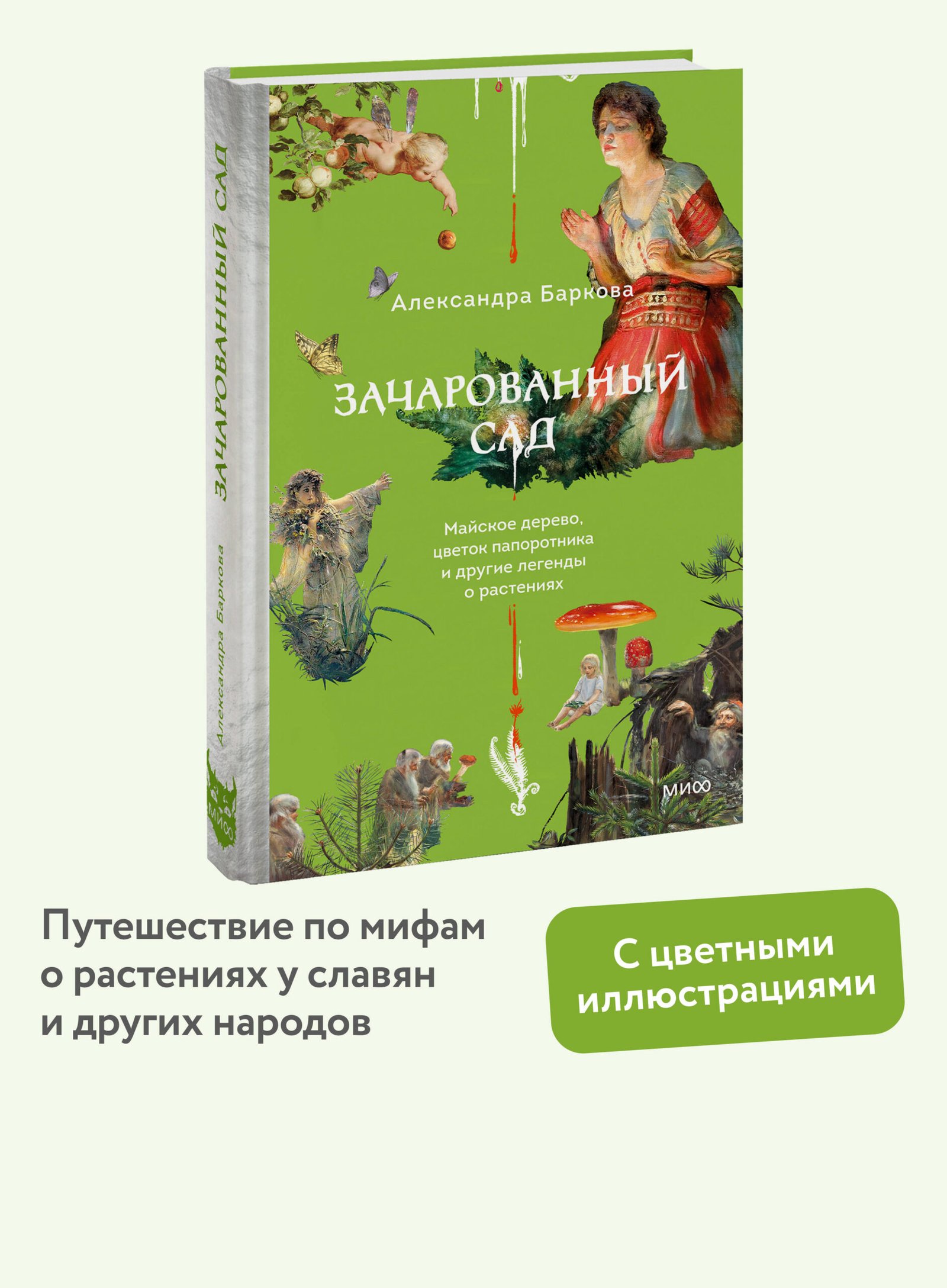 Зачарованный сад. Майское дерево, цветок папоротника и другие легенды о растениях Зачарованный сад. Майское дерево, цветок папоротника и другие легенды о растениях